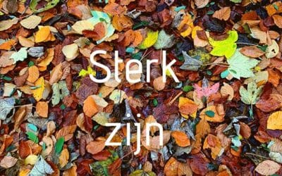 Sterk zijn