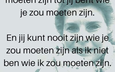 Ik ben ik en jij bent jij