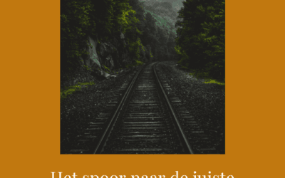 Het spoor naar de juiste bestemming