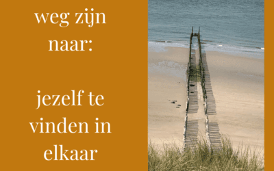 Liefde is op weg zijn naar jezelf te vinden in elkaar