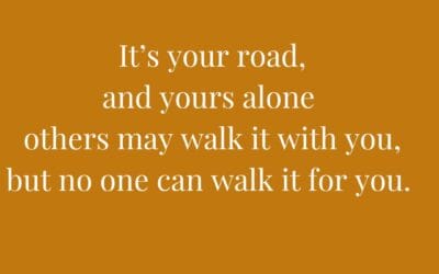 It’s your road