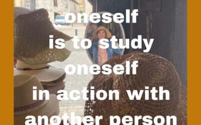 To know oneself is to study oneself